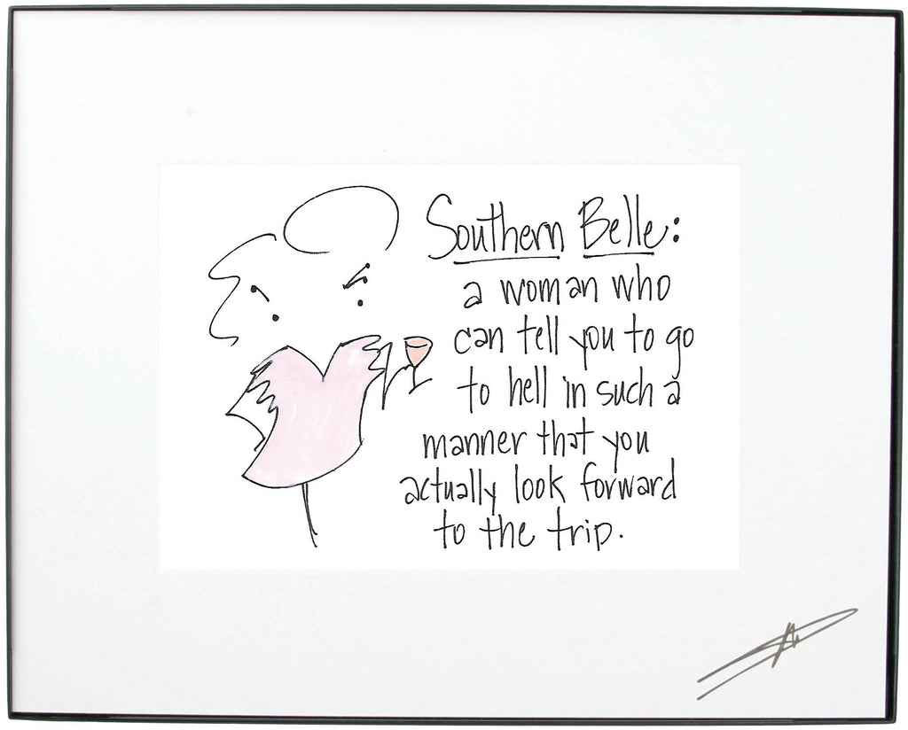 " Southern Belle..."  Framed Art (10206)