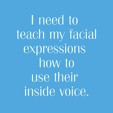 I need to teach my facial expressions...(20225)