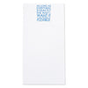 "As long as everything is exactly the way I want it, I am totally flexible"  Magnetic Notepad