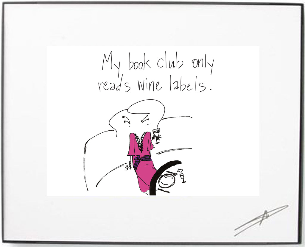 Book Club Framed Art (10134)