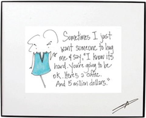 5 Million Dollars Framed Art (10174)