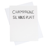 S'il Vous Plait Greeting Card (18094)