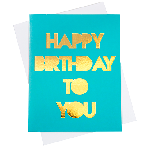 Happy Birthday Greeting Card (18095)