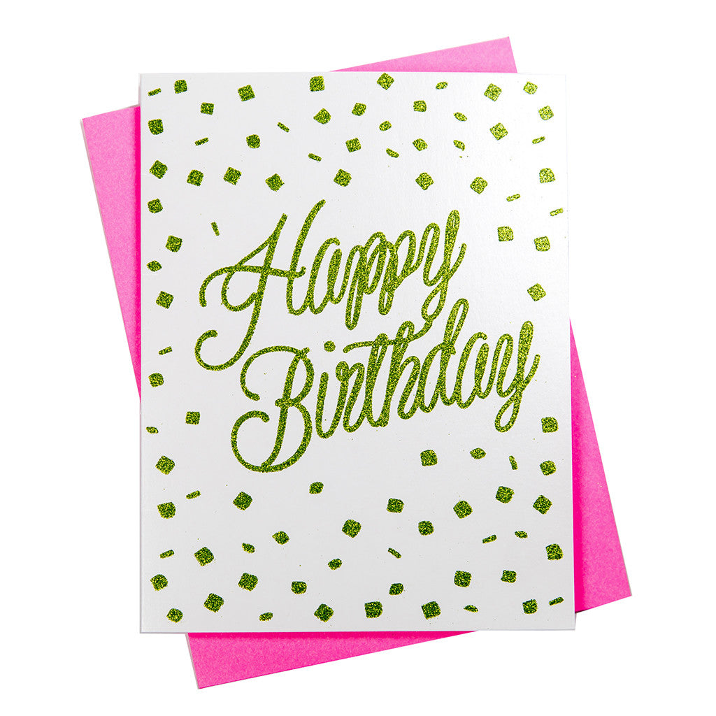 Happy Birthday - Greeting Card (18120)