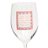 Some Girls Are Just Born With Glitter In Their Veins 16 OZ Wine Glass (19015)