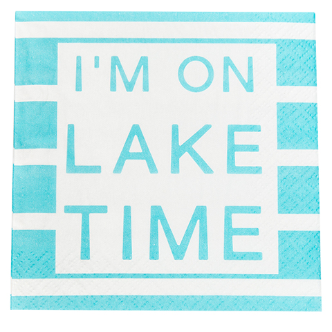 Lake Time Napkin (20157)